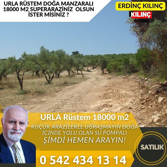 URLA SATILIK ARAZI URLA RÜSTEM