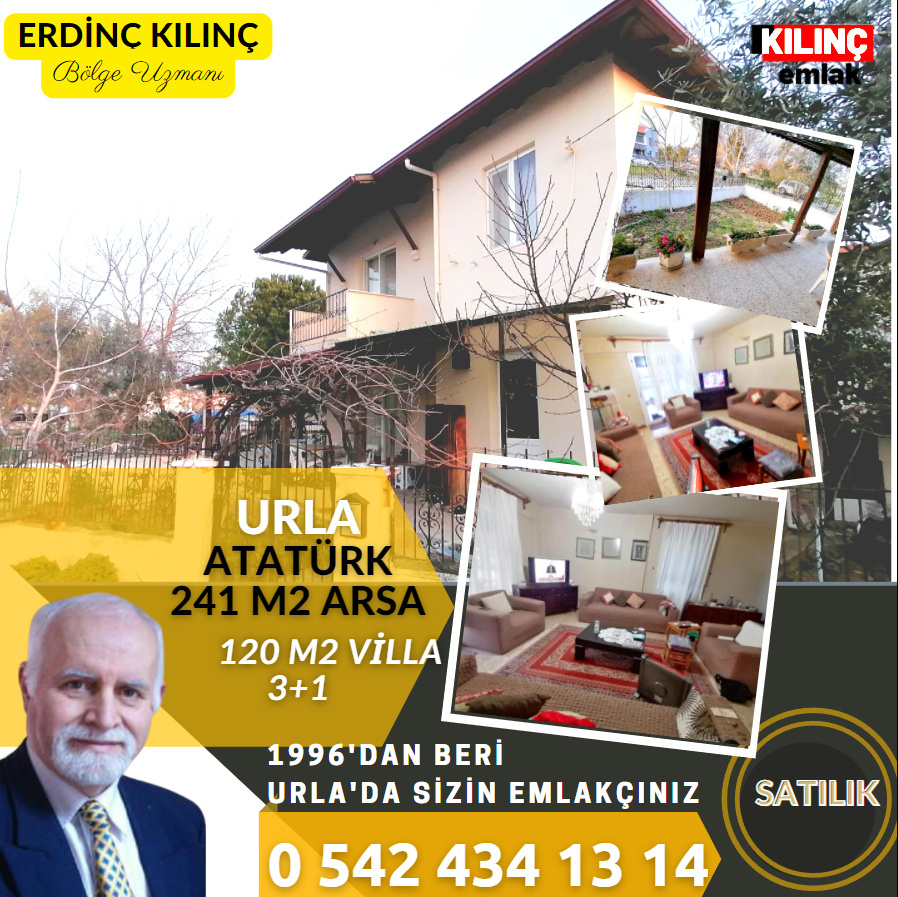 URLA EMLAK URLA ISKELE ATAURK MAHALLESİ SATILIK