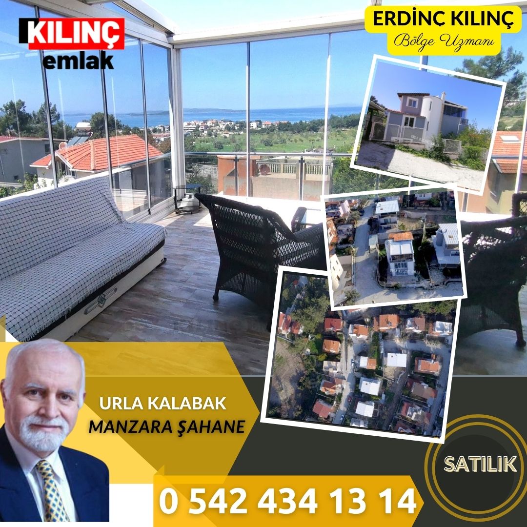 İZMİR URLA KLABAK SATILIK VİLLA